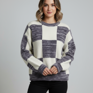 Alluring Tints Handmade Woolen Dress for women